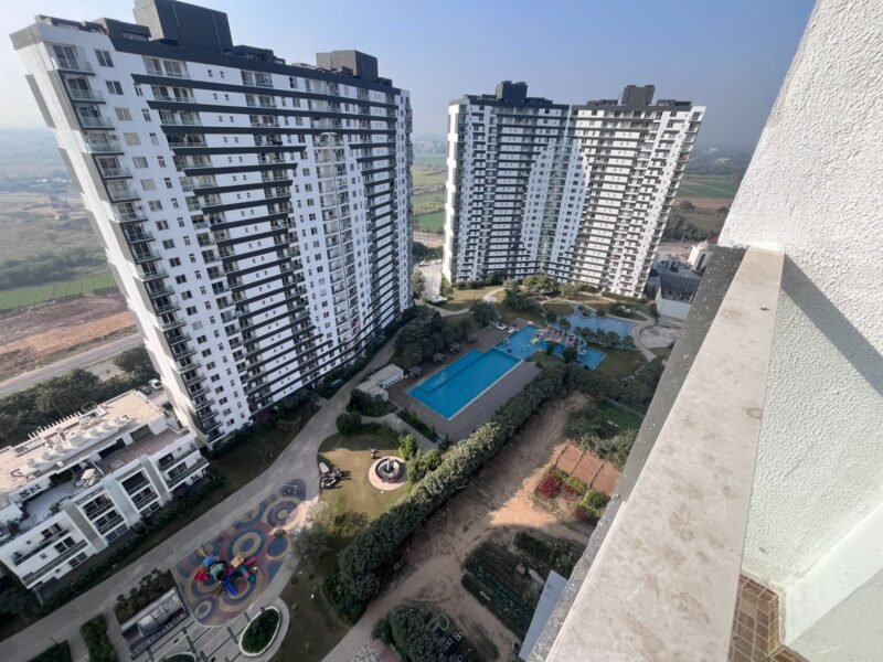 3 BHK Semi-Furnished Apartment Available – Omaxe The Lake, New Chandigarh